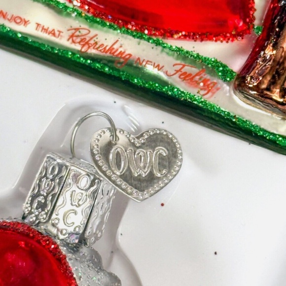 Old World Christmas Coca-Cola Mini Diner 4-Pc Set Ornament - Picture 6 of 6